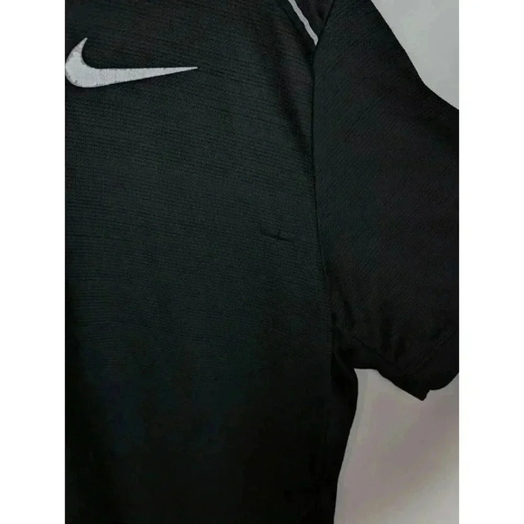 Nike Miler Dri-Fit Black Running T-Shirt Short Sleeve Men's Size XL - Picture 3 of 6